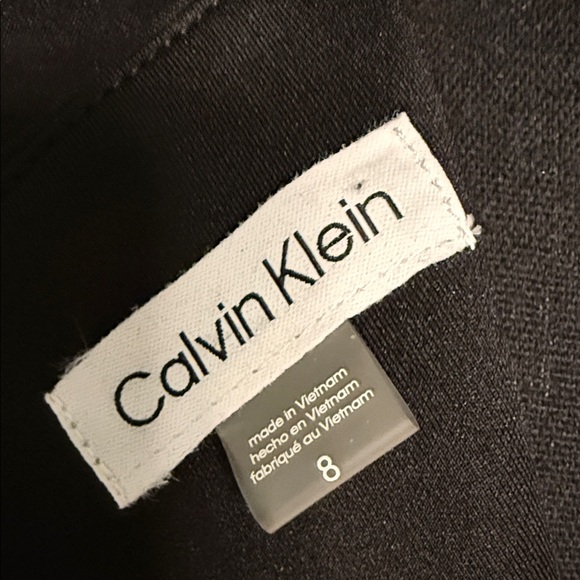 Calvin Klein Black and White Mini Dress - Picture 3 of 3